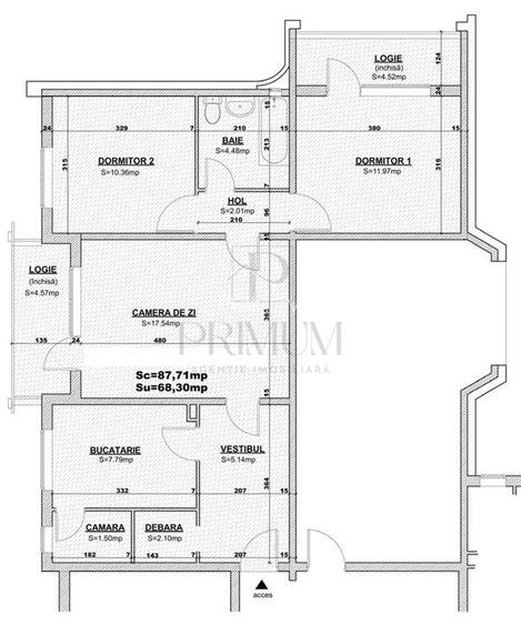 CENTRAL - 3 Camere - RENOVAT - Centrala proprie - Clima - 5