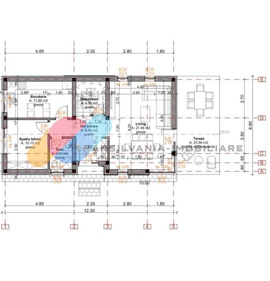 Casă individuală P+1+M cu 5 dormitoare – zona liniștită, Chinteni - 14