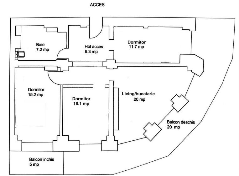 De Vanzare Apartament lux 4 camere, Decebal, ULTRACENTRAL, sector 3 - 9