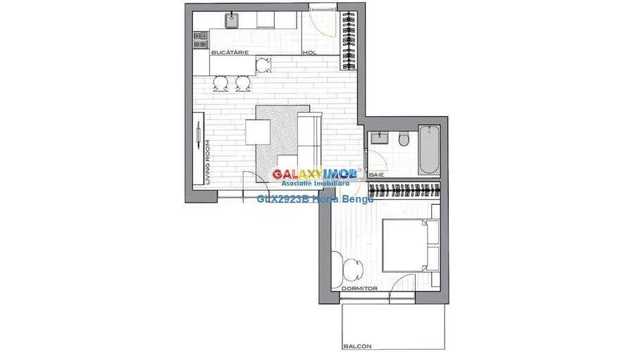 Apartament 2 Camere zona PIPERA Avangarde 11 COMISION 0 !!! - 9
