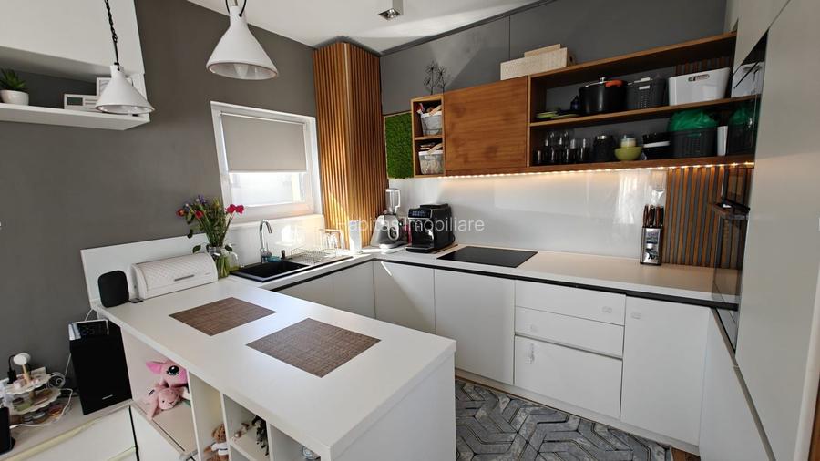 Apartament 3 camere, in vila, finisat modern, parcare, Borhanci - 3