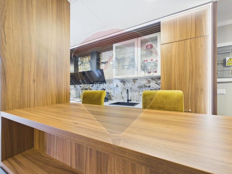 Apartament cu 2 camere ultrafinisat, de inchiriat - Zona Decebal - 13