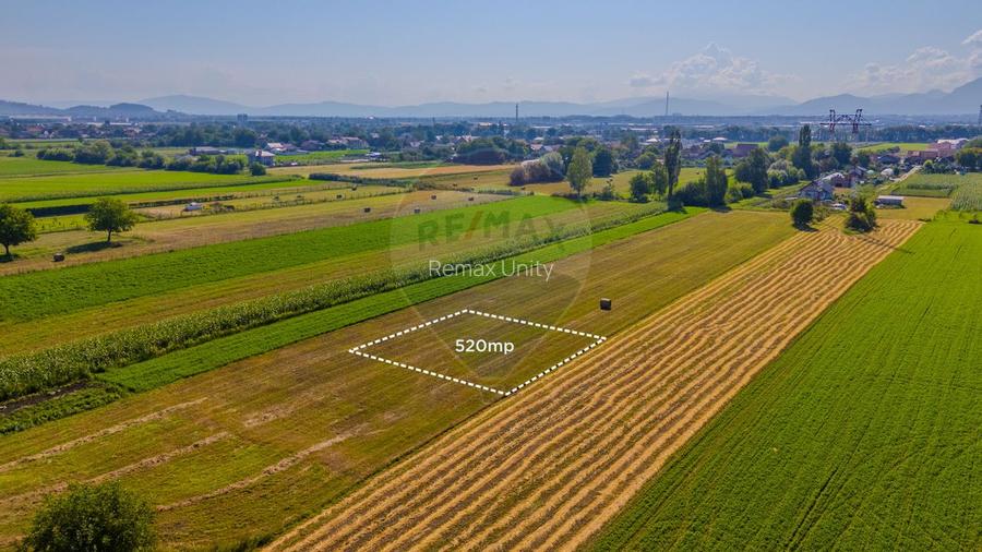 Teren 520mp Brasov / Stupini-Pârâul Rece COMISION 0% - 2