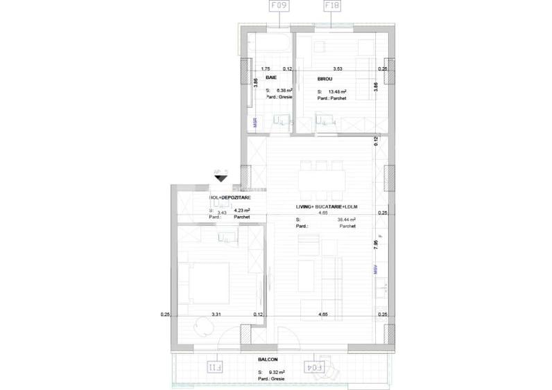 Apartament 3 camere I COMISION 0% I Predare 2026 - 16