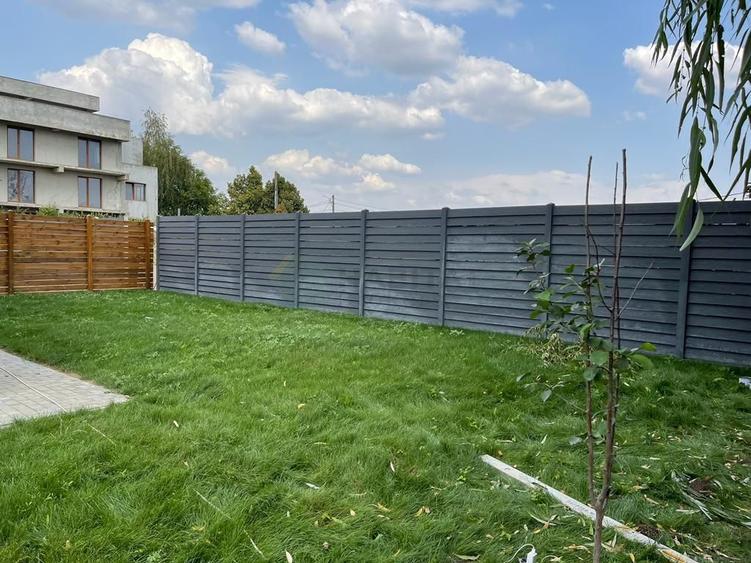 Vilă spațioasă Tunari | Curte mare | Complex închis