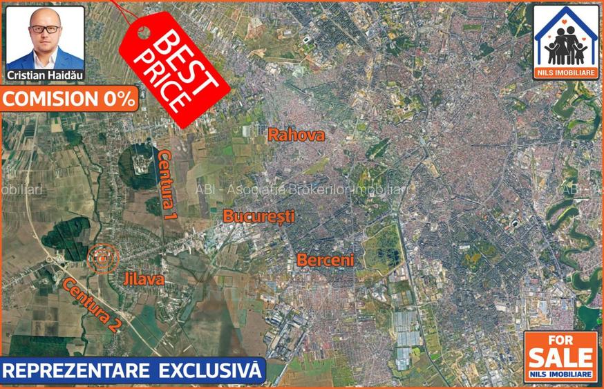 Teren 4967mp | Intravilan | Utilitati | Jilava - Sos. Giurgiului - E85 - 5