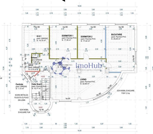Cladire birouri 785mp, teren 600 mp, Tudor Vladimirescu - River Towers - 10