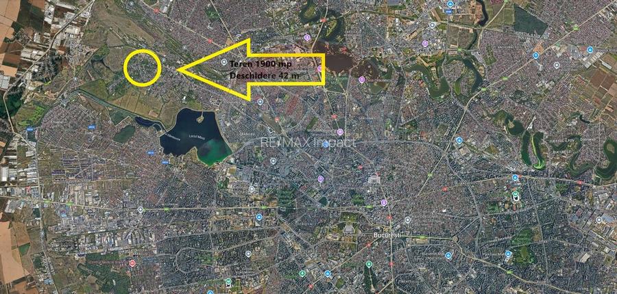 Teren de vanzare Strada Sculptorilor Giulesti, 1900 mp, deschidere 42m - 3