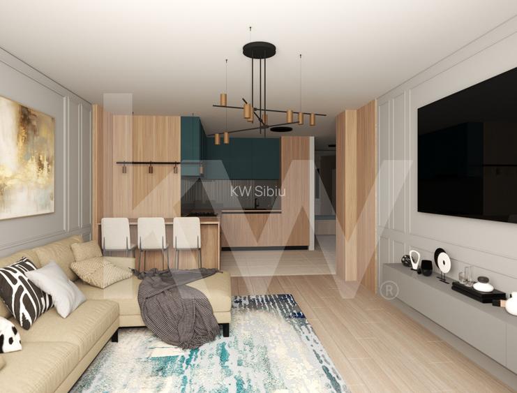 Apartament 2 camere 61,34 mp - 2