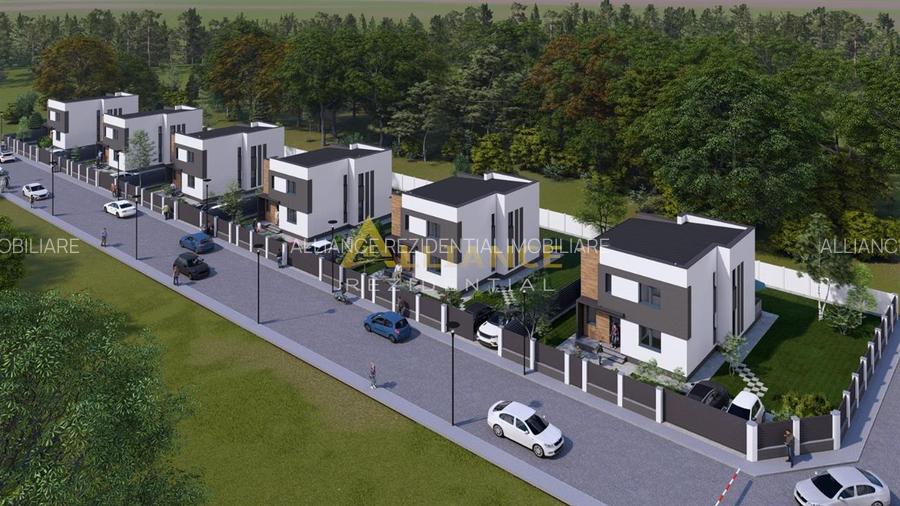 Vila individuala premium -5 camere - teren 470mp - Str.Aviatorilor - 5