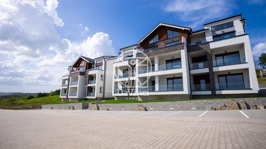 Penthouse 3 camere, 2 bai, dressing, intabulat + terasa 9.42 - 4