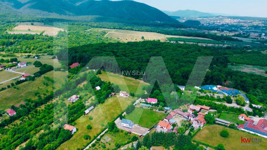 Teren intravilan 2000 mp - Tocile, vedere panoramică spre munte și pădure - 10