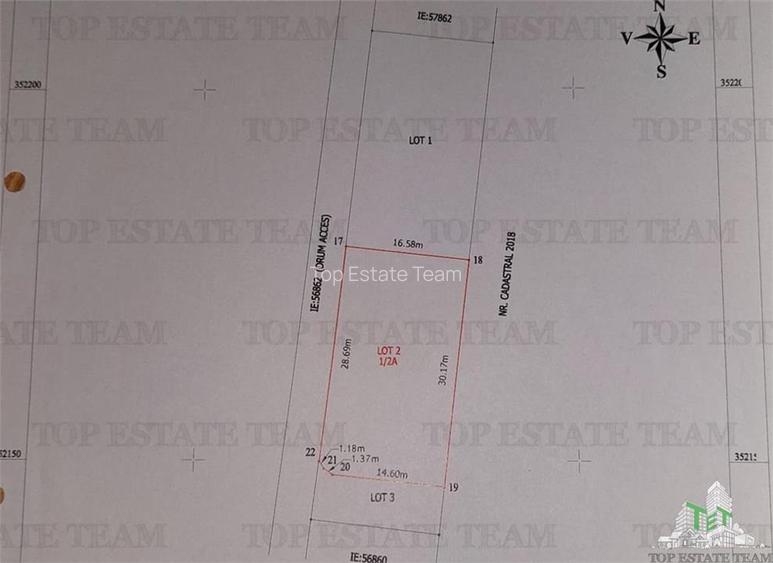 Vanzare teren Peris Ilfov/ 500 mp pentru casa/acces rapid DN1 - 6