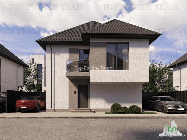 Vila individuala 5 camere, incalzire in pardoseala, P+1+M, toate utilitatile, 32 - 2