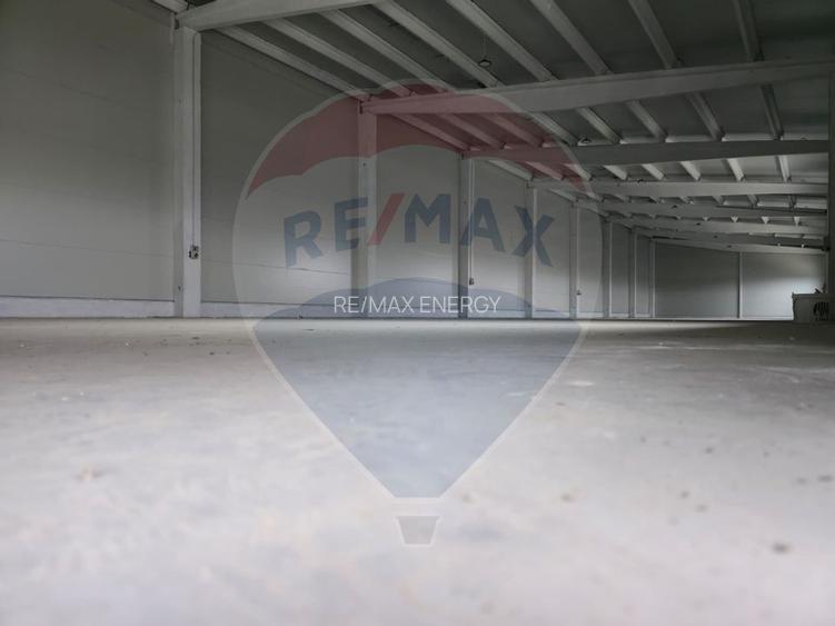 Hala noua 864m, Emerson, inaltime 9m, acces facil, comision 0 - 4