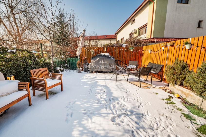 Duplex P+1+M cu grădină proprie, terasă și acces la piscină. - 20
