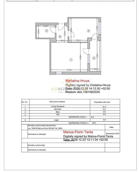 Apartament 2 camere - tip studio, Aparatorii Patriei, Viva Residence - 1