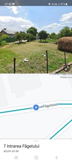 Teren intravilan 2927 mp - com. Domnesti sat Teghes - 13