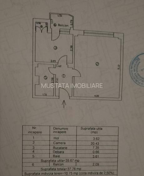 Apartament 1 camera decomandat, ansamblul Dorobantilor. - 2