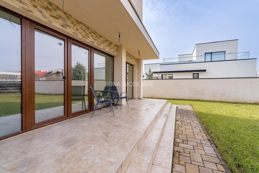 Vilă modernă, 4 dormitoare, Corbeanca, Str. Fermei nr. 6D - 14