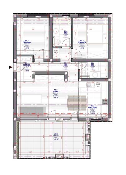 Comision 0-Apartament 3 camere - 130000 euro, TVA si parcare incluse! - 1
