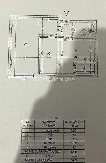 2 CAMERE DECOMANDAT MOBILAT BLOC NOU VALEA LUPULUI - 14