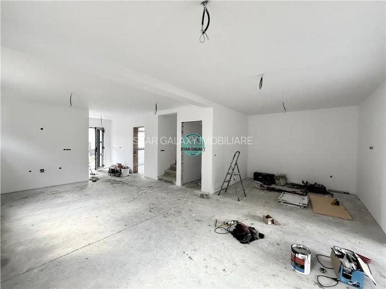 Casa noua cu 5 camere de vanzare semifinisata, teren 500 mp in Corunca - 5