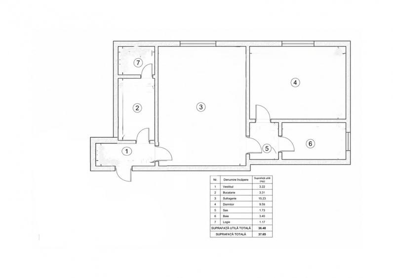 Apartament 2 camere Renovat complet | Etaj 1 | Brâncoveanu - 11