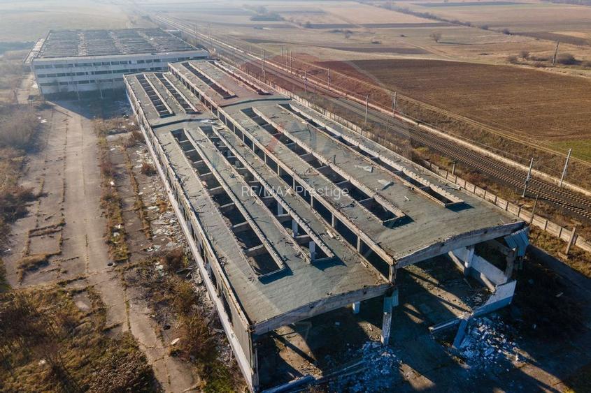 Teren industrial Orastie 13,5 ha cu hale fosta platforma industriala - 6
