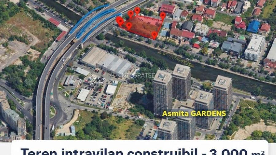 PASAJ Mihai Bravu - BUCURESTI, Teren intravilan construibil - 3.000 m² - 2