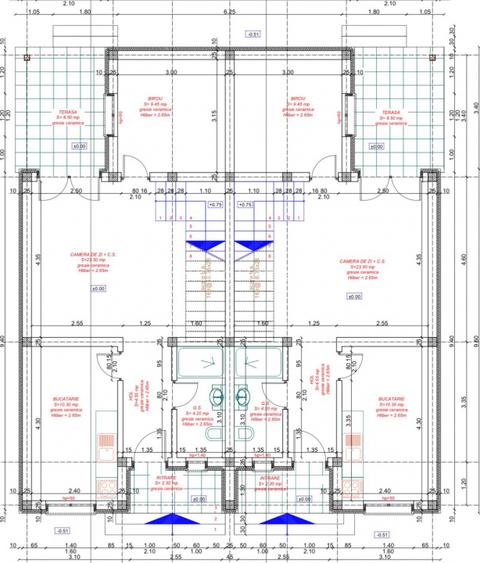 Comision 0% Duplex cu 4 camere si 2 bai - 96 mp - Mosnita  - 2