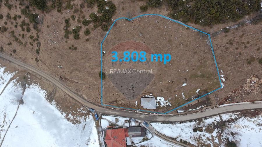 Casă + Teren Intravilan Fundata | Vedere Panoramică | Apă, curent - 5