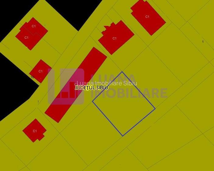 Teren intravilan de vanzare in Sura Mare | PUZ aprobat | 565 mp | - 2