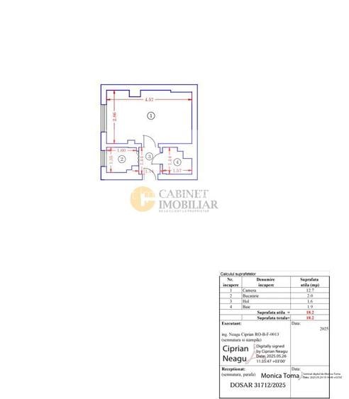 Studio Natiunile Unite -  Palatul Parlamentului | AIRBNB I Creditabil - 11