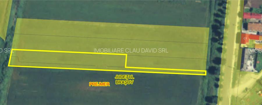 TEREN INTRAVILAN DE 2134 MP CU DRUM PROPRIU ÎN PREJMER – IDEAL PENTRU INVESTIȚIE - 2