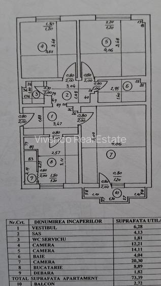 Apartament 3 camere Nerva Traian | Alexandru Vlahuta | proaspat renovat - 11