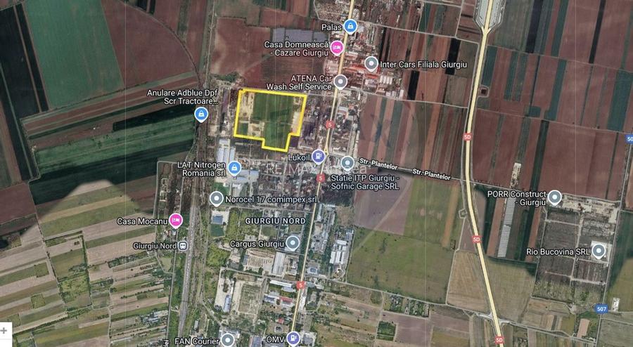 Teren cu PUZ aprobat -  Destinatie logistica, industriala si servicii - 3