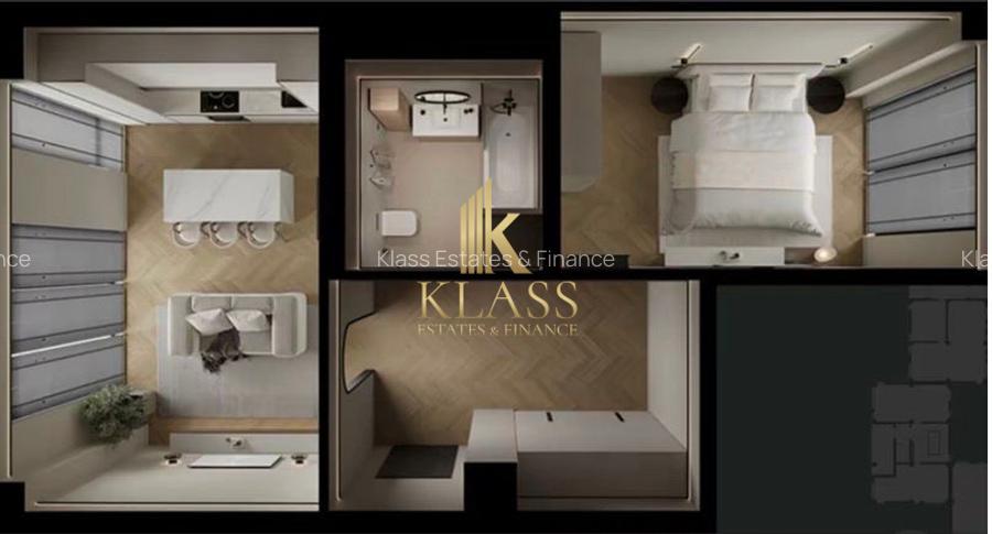 apartament cu 2 camere in complexul Park Line, Pipera - 15