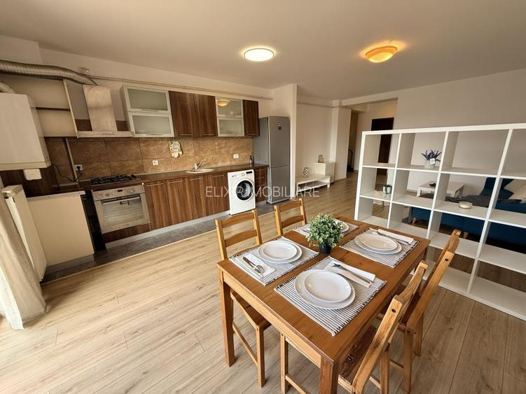 2 cam spatios | parcare subterana inclusa | Straulesti | mobilat, gata de mutat - 7