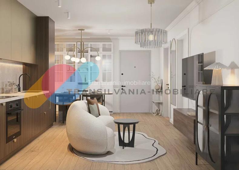 Apartament 2 camere, 42.5mp, parcare inclusa-Apahida - 2