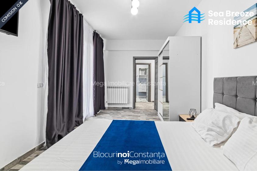 ✅Apartament mobilat | 52m² utili + terasă 10m² | Sea Breeze, Mamaia Nord - 9