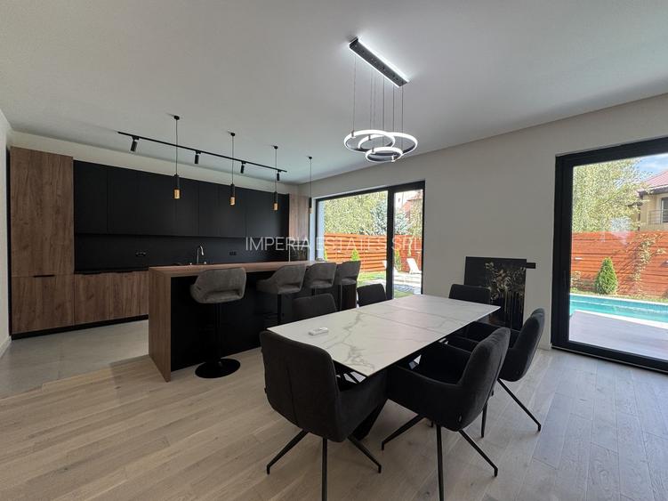 NOU!!Vila individuala minimalista cu finisaje premium, PISCINA si GARAJ - 11
