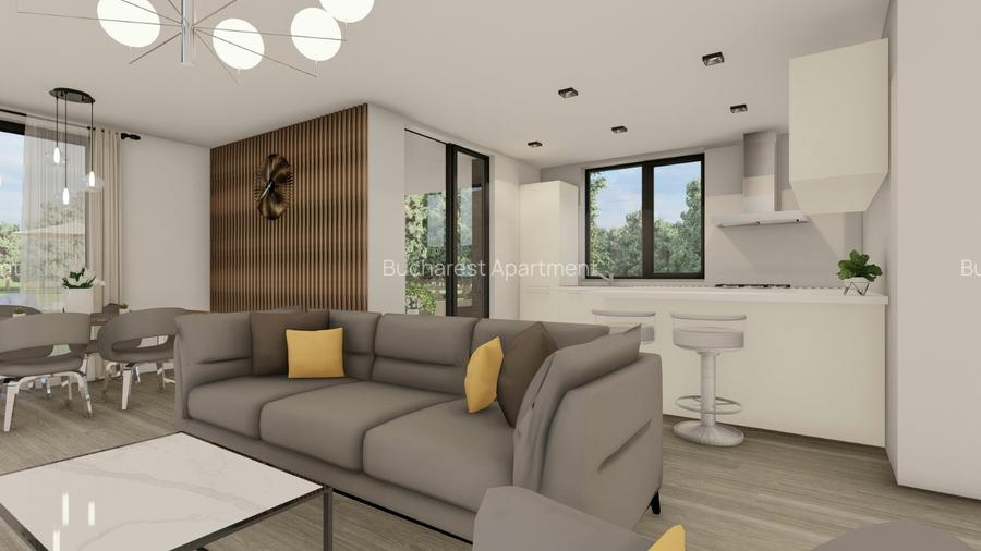 Teren Balotesti Nord Bucharest lot 440 mp cu proiect casa P+1. Investitie. - 8