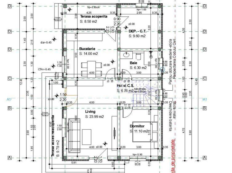 Casa P+1 la rosu, 130 mp, zona Metro–Aeroport Craiova - 20