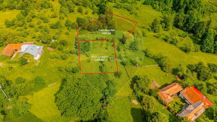 COMISION 0% | Teren 1,000mp Bran | Strada Clincea | - 2