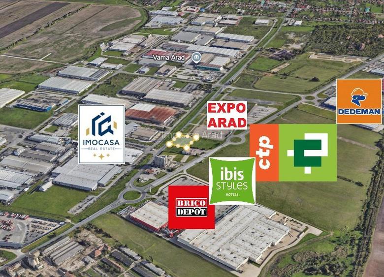 De vanzare Teren Zona industrial Expo Arad FS 64 vizibilitatea maxima - 4