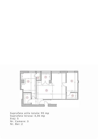 Herastrau, apartament 3 camere , constructie 2006 - 8