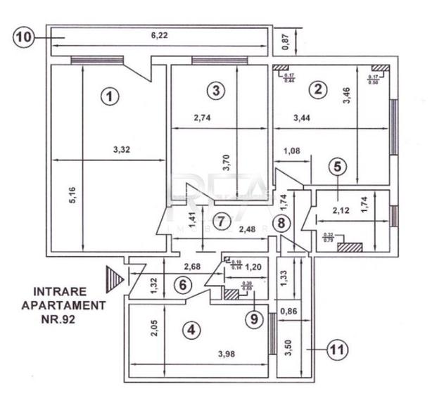 3 Camere-Decomandat-Rahova - 9