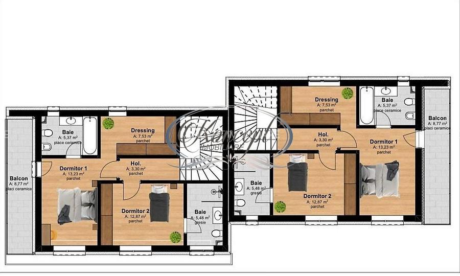 Duplex cu garaj in Tauti - 4