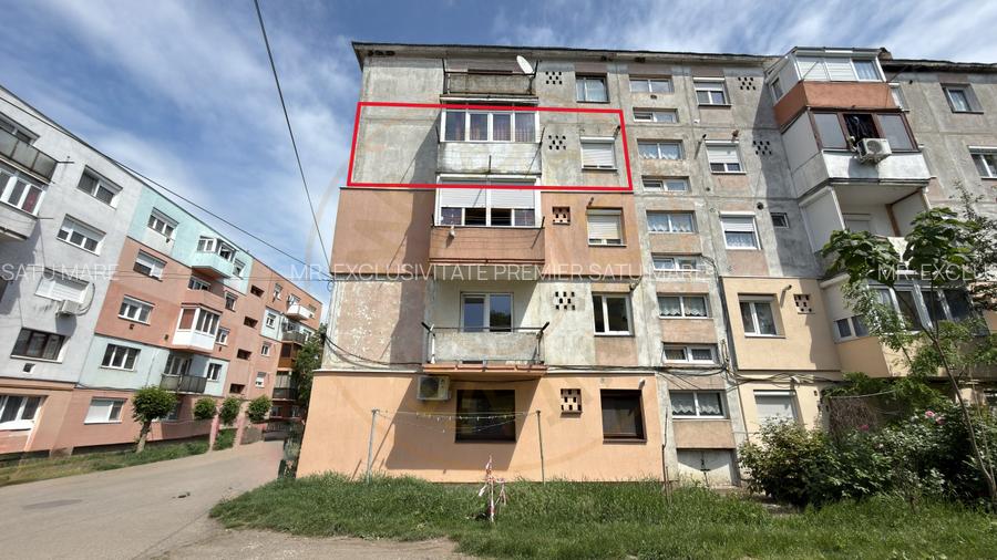 Apartament 2 camere Zona Penny Etaj III, Ignișului 26 - Carei - 14